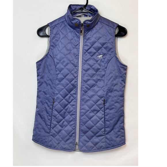 Piper Smartpak Women's Size XS Blue Quilted Full Zip Riding Equestrian Vest - Picture 1 of 7